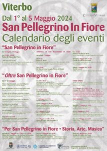 | fino al 5 MAGGIO 2024 | VITERBO - San Pellegrino in Fiore: il programma!