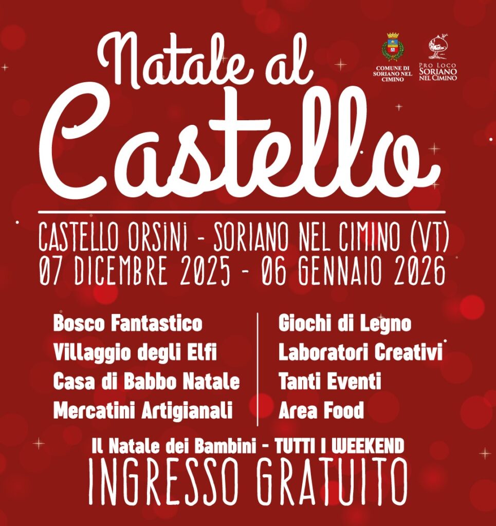 | NATALE 2025 | TUSCIA - Le proposte del periodo Natalizio!