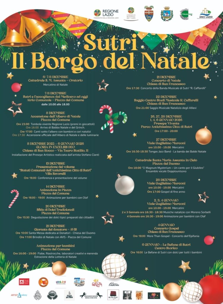 | NATALE 2025 | TUSCIA - Le proposte del periodo Natalizio!