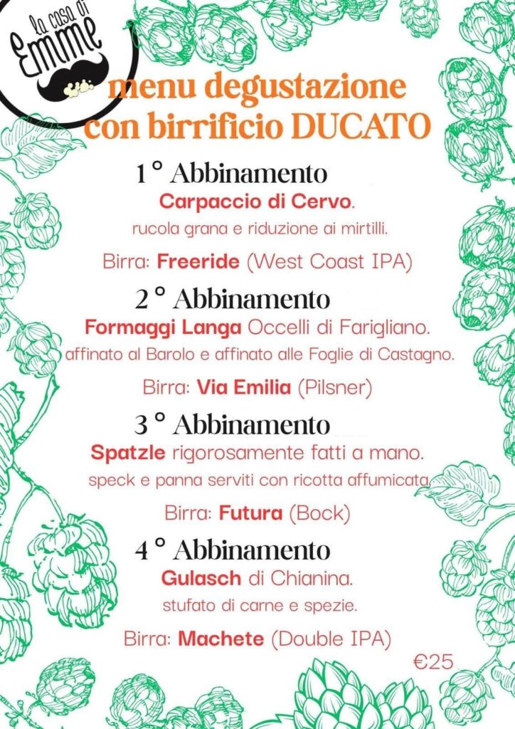 | 16 GENNAIO 2026 | BASSANO ROMANO - "La Casa di Emme": degustazione e musica dal vivo!