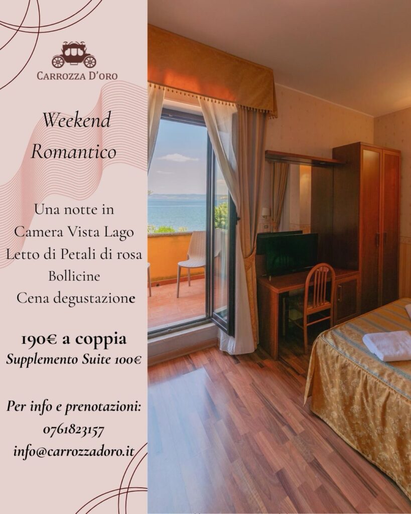 | 14 FEBBRAIO 2026 | MONTEFIASCONE - San Valentino: alla Carrozza d'Oro una serata gastronomica raffinata che celebra l'amore...